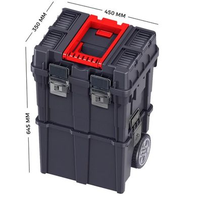 Ящик для инструментов на колесах HD Compact Logic HAISSER 2 в 1