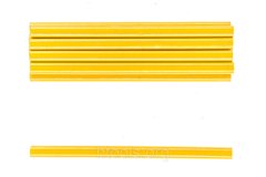 Набор жёлтых овальных карандашей по стеклу 175 мм (в наборе 12 шт) Housetools 14B802