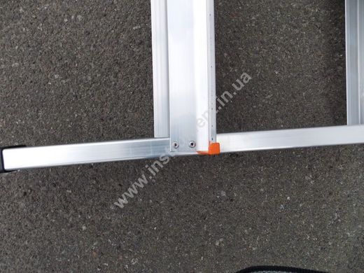 KRAUSE Solidy 4 ступеньки Алюминиевая стремянка с широкими ступеньками