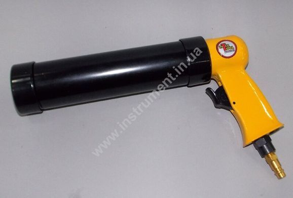 Пистолет для выдавливания силикона пневматический InterTool PT-0601