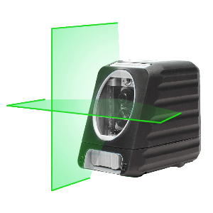 Уровень лазерный X-MARK 1H/1V-60, зеленый с адаптером и сумкой для хранения