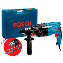 Перфоратор Bosch GBH 240 + ключевой патрон с адаптером