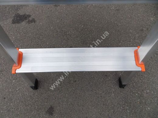 KRAUSE Solidy 7 ступенек Алюминиевая стремянка с широкими ступеньками