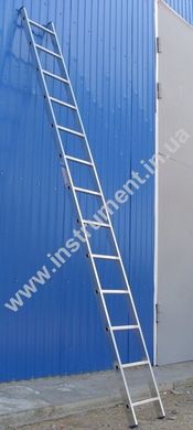 VIRASTAR H1 10 ступенек Алюминиевая односекционная приставная лестница