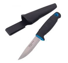 Нож шведский, My Tools двукомпонентна ручка, черный, 220мм.