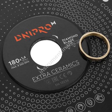 Алмазный диск Dnipro-M Extra-Ceramics 180х25.4мм