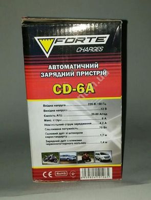Forte CD-6A Автомобильное зарядное устройство