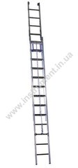 VIRASTAR SR2 2x21 ступенек Алюминиевая двухсекционная лестница выдвижная с тросом