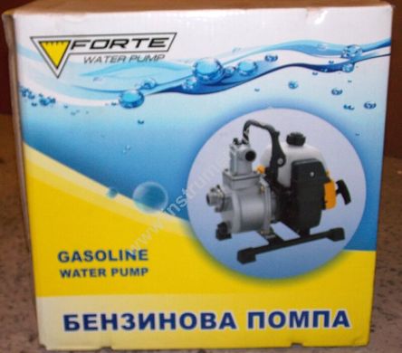 Мотопомпа для перекачування чистої і слабозабруднених води Forte FP10