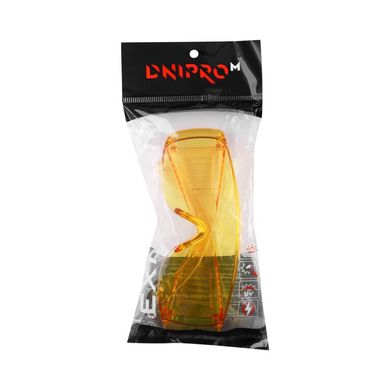 Окуляри захисні Dnipro-M Expert жовті