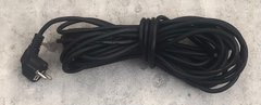 Шнур с вилкой с/з (чёрный) для техники 5-7м. 16A 220В (3*0,5)