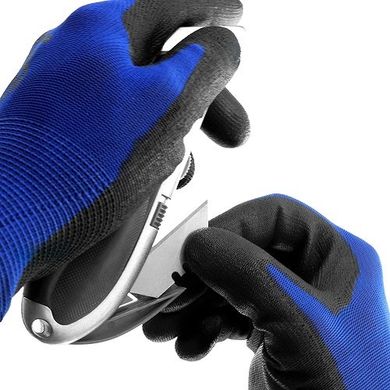 Набор перчаток S&R L/9 полиэстер 12 шт. (602101009)