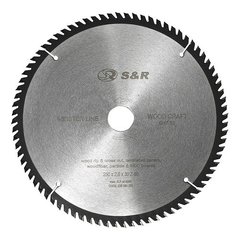 Диск пильный S&R Meister Wood Craft 250х30х2,6 мм 80 зуб (238080250)