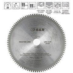 Диск пильный S&R Meister UniCut 254x30х3,2 мм (243096254)