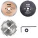 Набор дисков KWB для роторайзера Einhell 89x10 мм, 3 шт