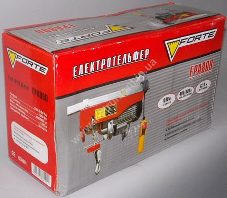 Электрическая лебедка Forte FPA-800