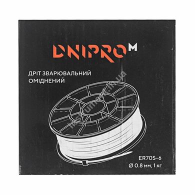 Зварювальний дріт Dnipro-M 0.8 мм 1 кг
