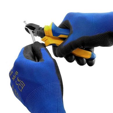 Набір рукавичок S & R М / 8 нейлонові 12 шт. (602100008)