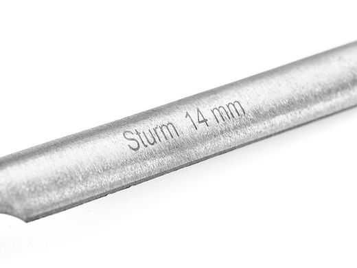 Набір стамесок напівкруглих (10, 12, 14, 16 мм) Sturm 1063-02-S4