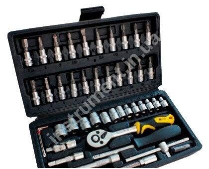Набір ручних інструментів 46 PCS Steel Tool 70014