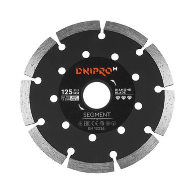 Алмазний диск Dnipro-M 125 22.2 Segment