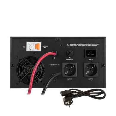 ДБЖ з правильною синусоїдою 12V LPE-B-PSW-1500VA+ (1000Вт) 1-40A