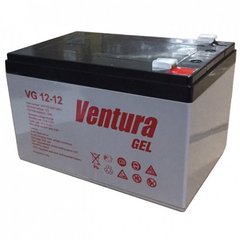 Акумулятор гелевий - 12В 12 Ач GEL Ventura VG 12-12