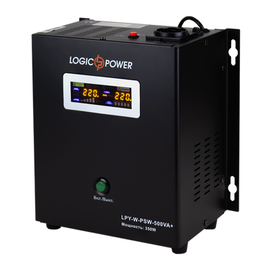 Комплект резервного живлення для котла LogicPower ИБП W500 + гелевая батарея 520W