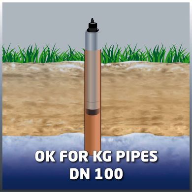 Глубинный насос для чистой воды Einhell GC-DW 1000 N New