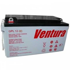 Акумулятор для ДБЖ 12В 80 Аг Ventura GPL 12-80
