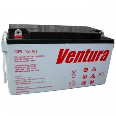 Аккумулятор 12В - 80 Ач Ventura GPL 12-80