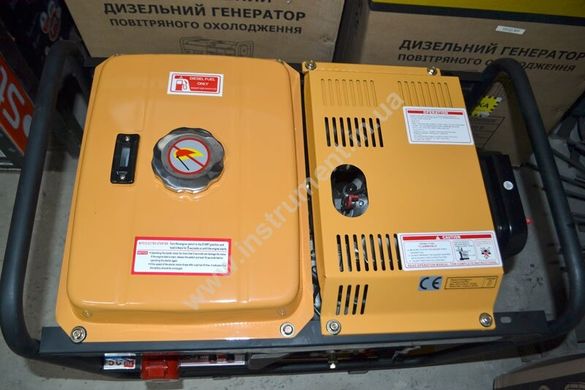 Дизельний трифазний генератор FGD6500E3