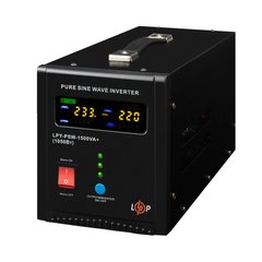 ИБП LogicPower LPY-PSW-1500VA+ (1050Вт) 10A/15A с правильной синусоидой 24V