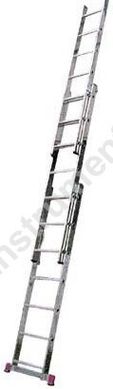 KRAUSE Corda 3x11 ступеней Алюминиевая трехсекционная лестница