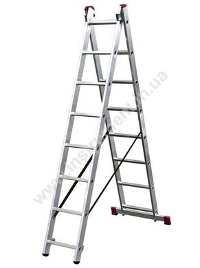 KRAUSE Corda 2x11 ступеней Универсальная лестница из двух секций