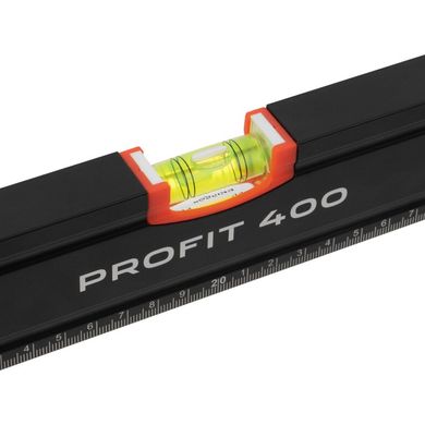 Рівень будівельний Dnipro-M Profit 400 мм з магнітом