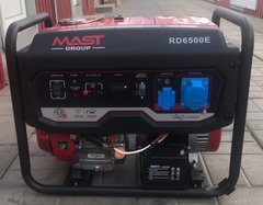 Бензиновий генератор MAST GROUP RD6500E