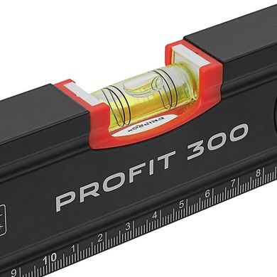 Рівень будівельний Dnipro-M Profit 300 мм з магнітом